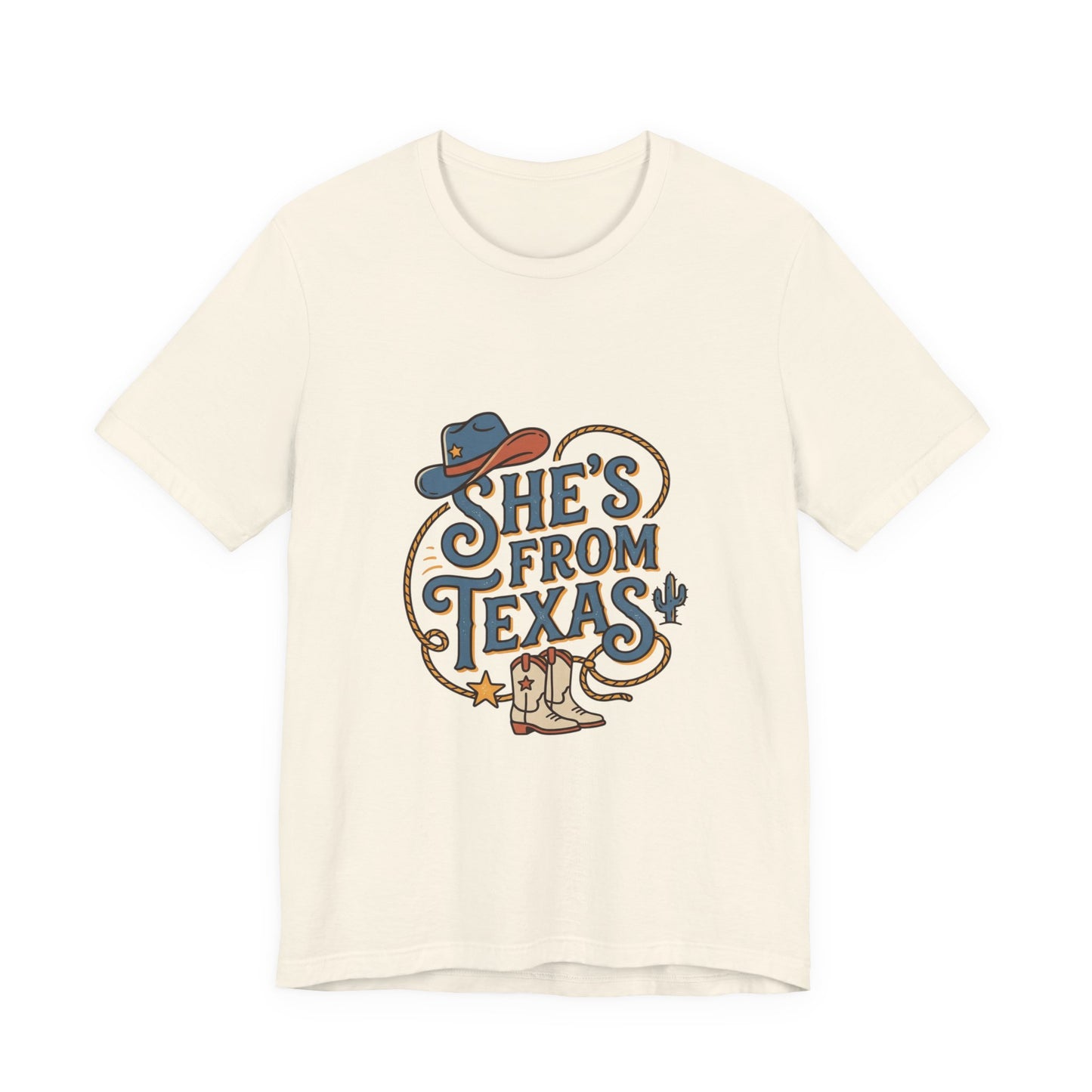 Texas Unisex Jersey Short Sleeve Tee