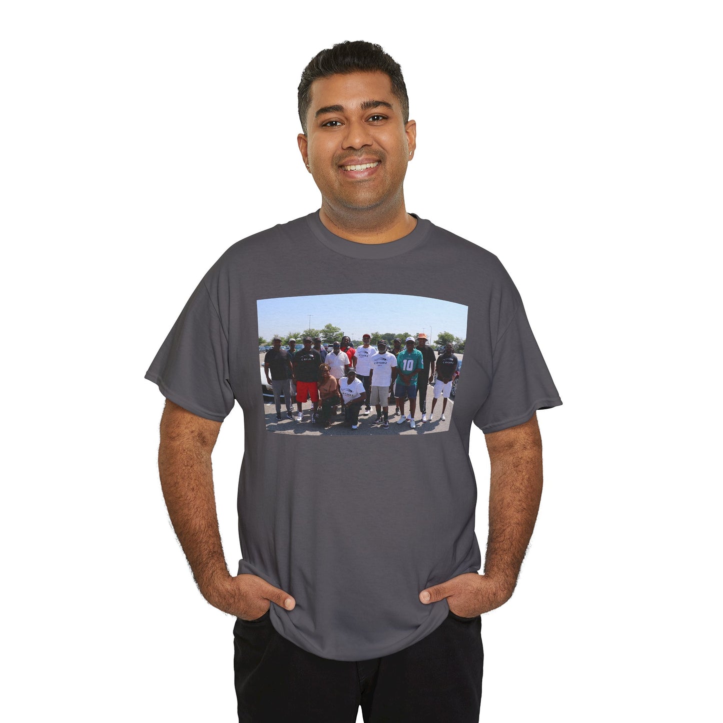 C-RYDERZ Group Photo Custom Tee — Personalized Reunion & Team Picture Shirt Printify