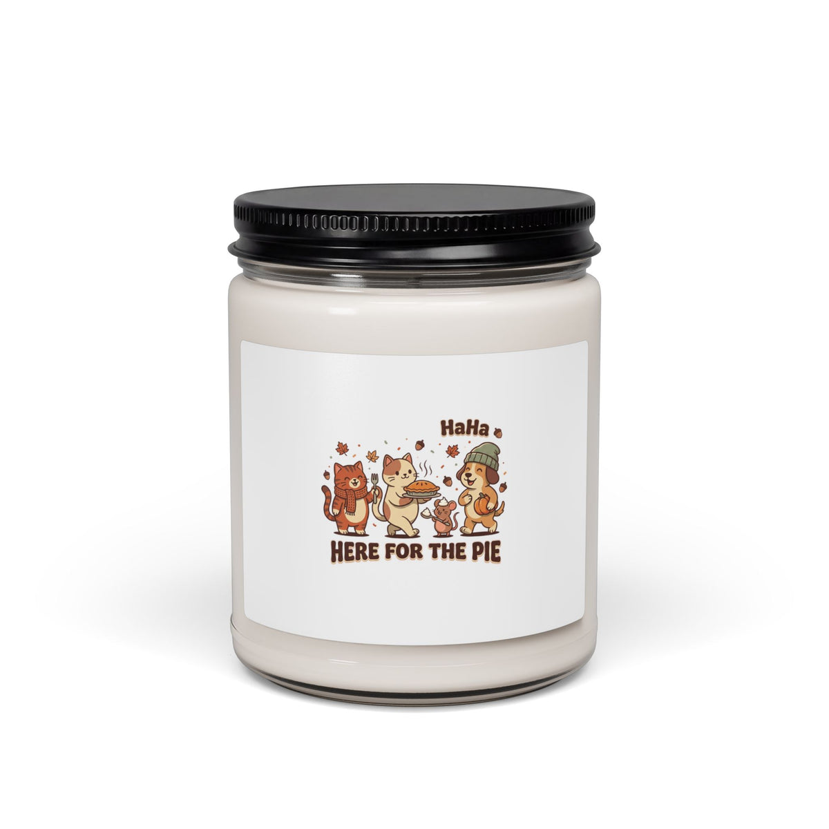 Here for the Pie Candle | Thanksgiving, Harvest Pumpkin Spice Soy