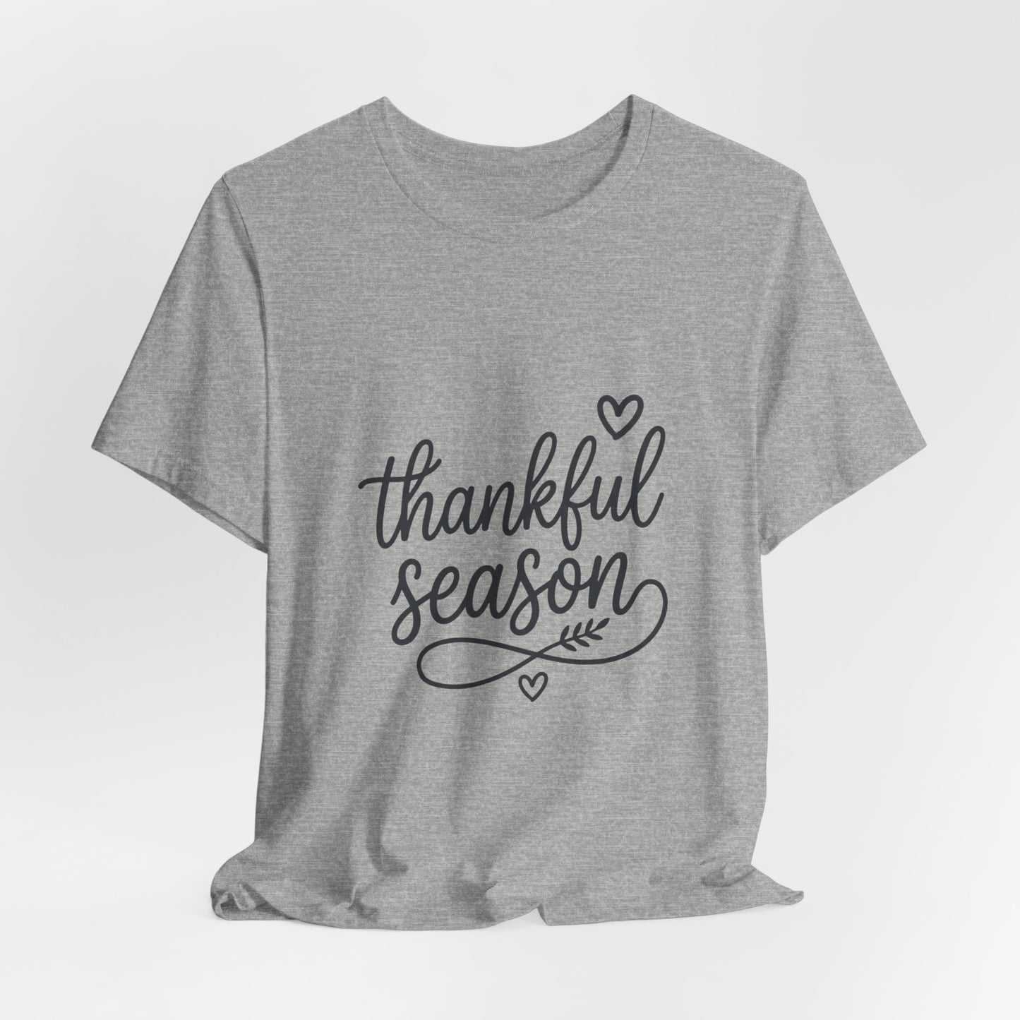 Thankful Season Tee | Thanksgiving fall gratitude shirt