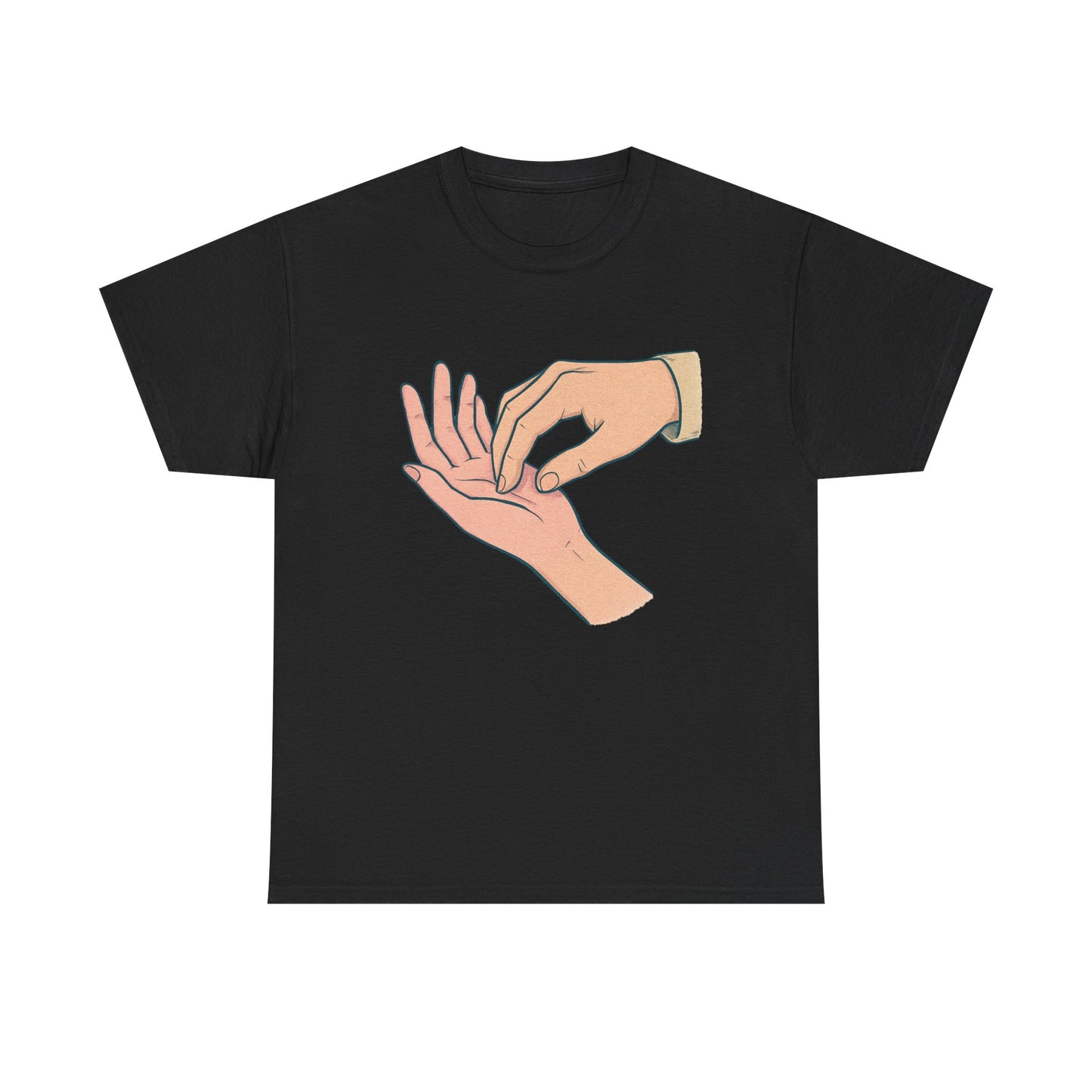 T-Shirt - Gentle Palm Reading Illustration Tee