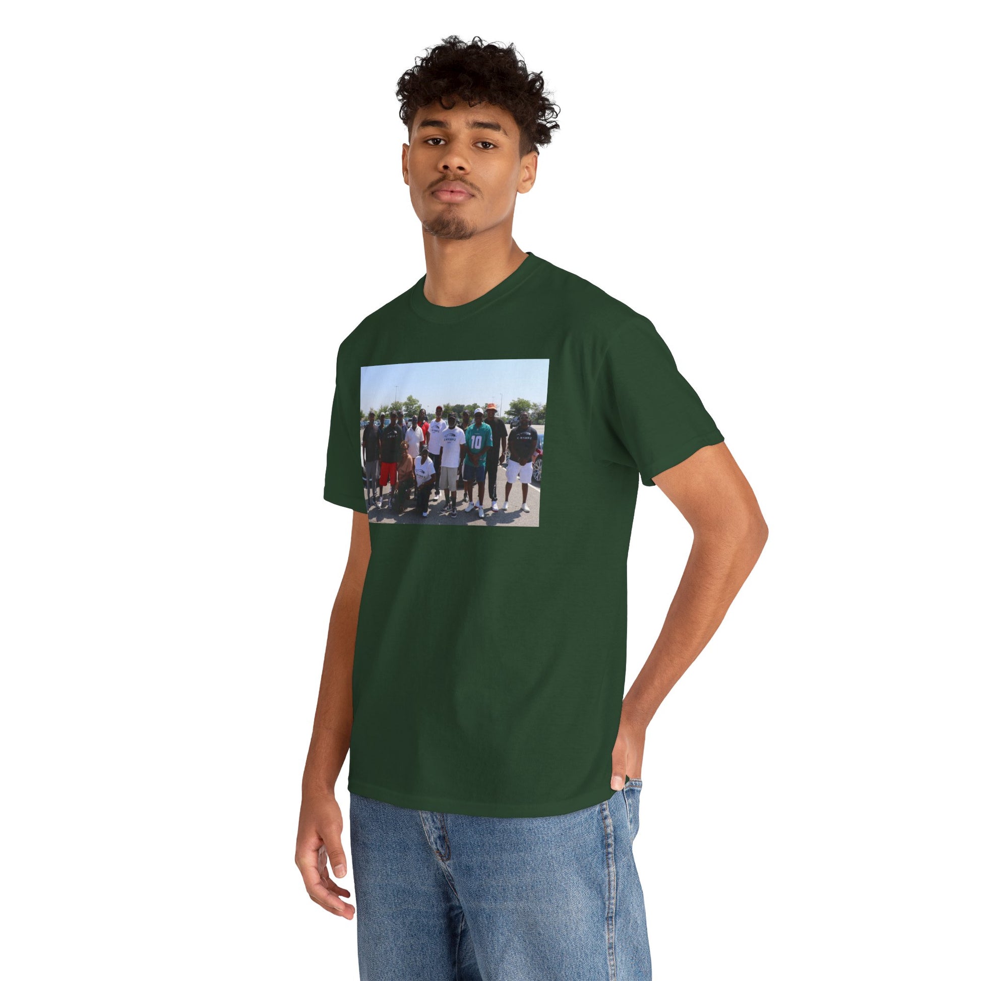 C-RYDERZ Group Photo Custom Tee — Personalized Reunion & Team Picture Shirt Printify