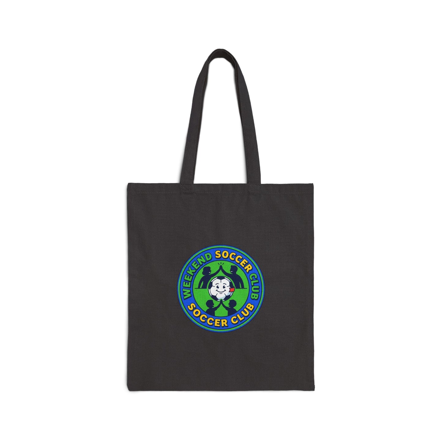 Soccer Cotton Canvas Tote Bag