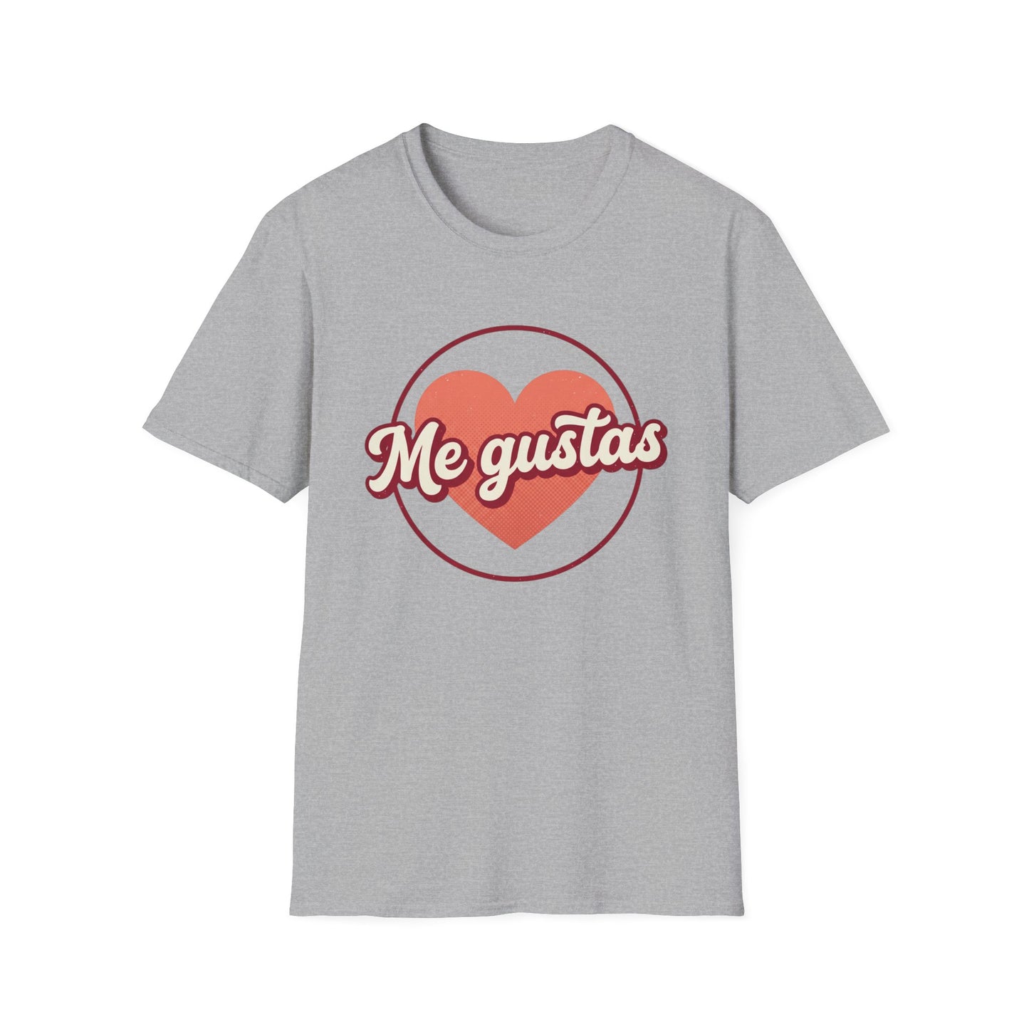 Me Gustas Heart T-Shirt — Spanish Love Graphic Tee