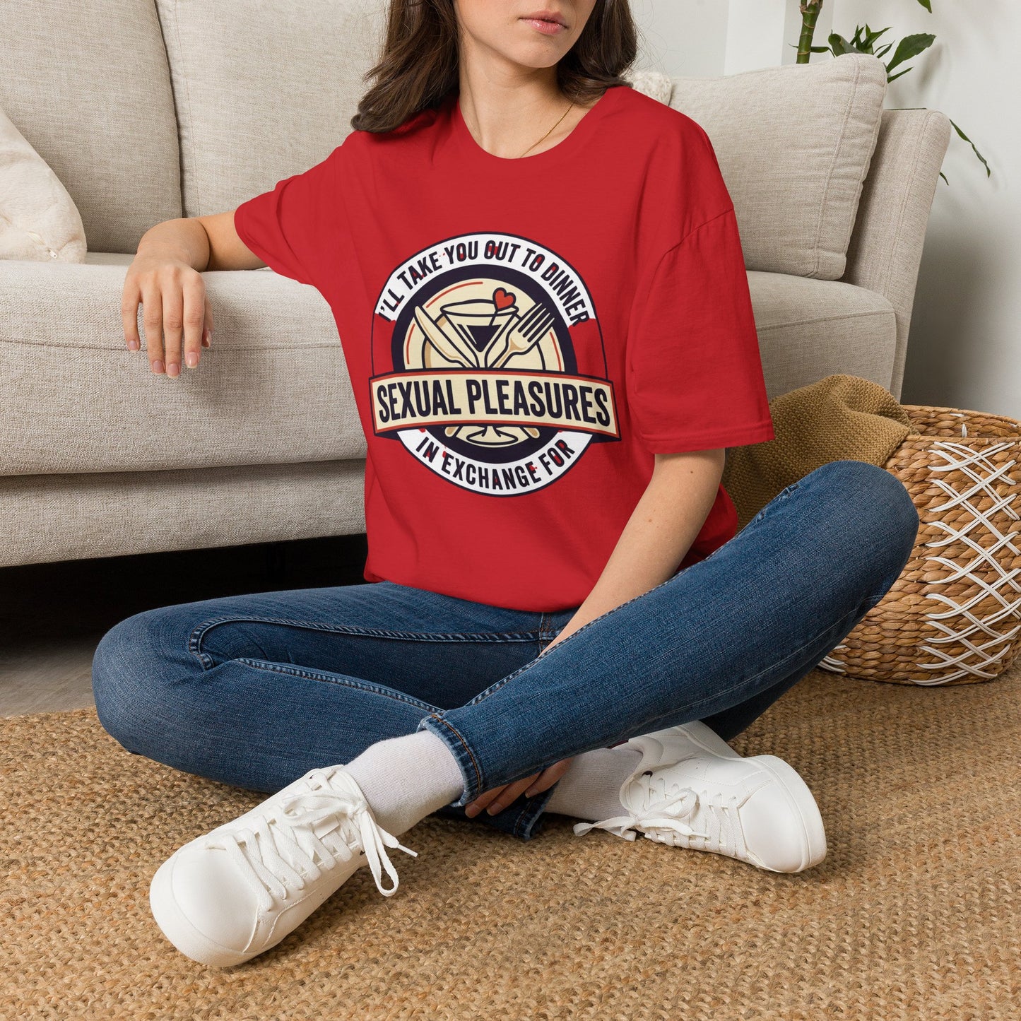 "I’ll Take You Out to Dinner" Sexual Pleasures Graphic Tee