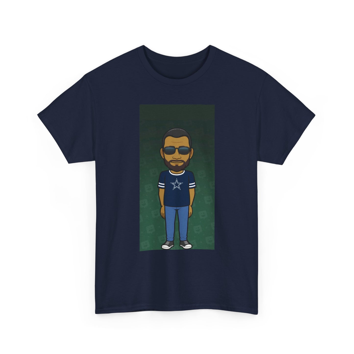 Cartoon Guy Graphic Tee — Personalized Avatar Shirt Printify