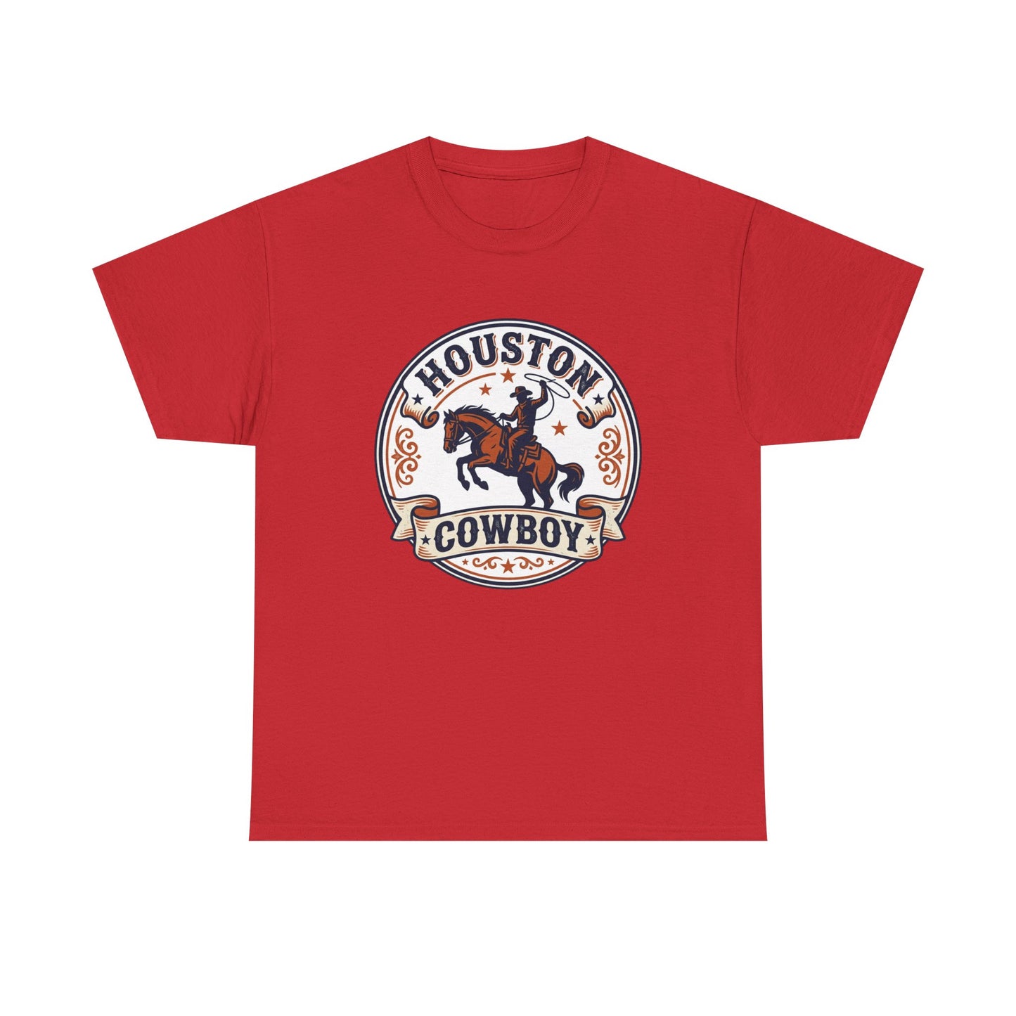 Houston Cowboy T-Shirt – Rodeo Western Graphic Tee