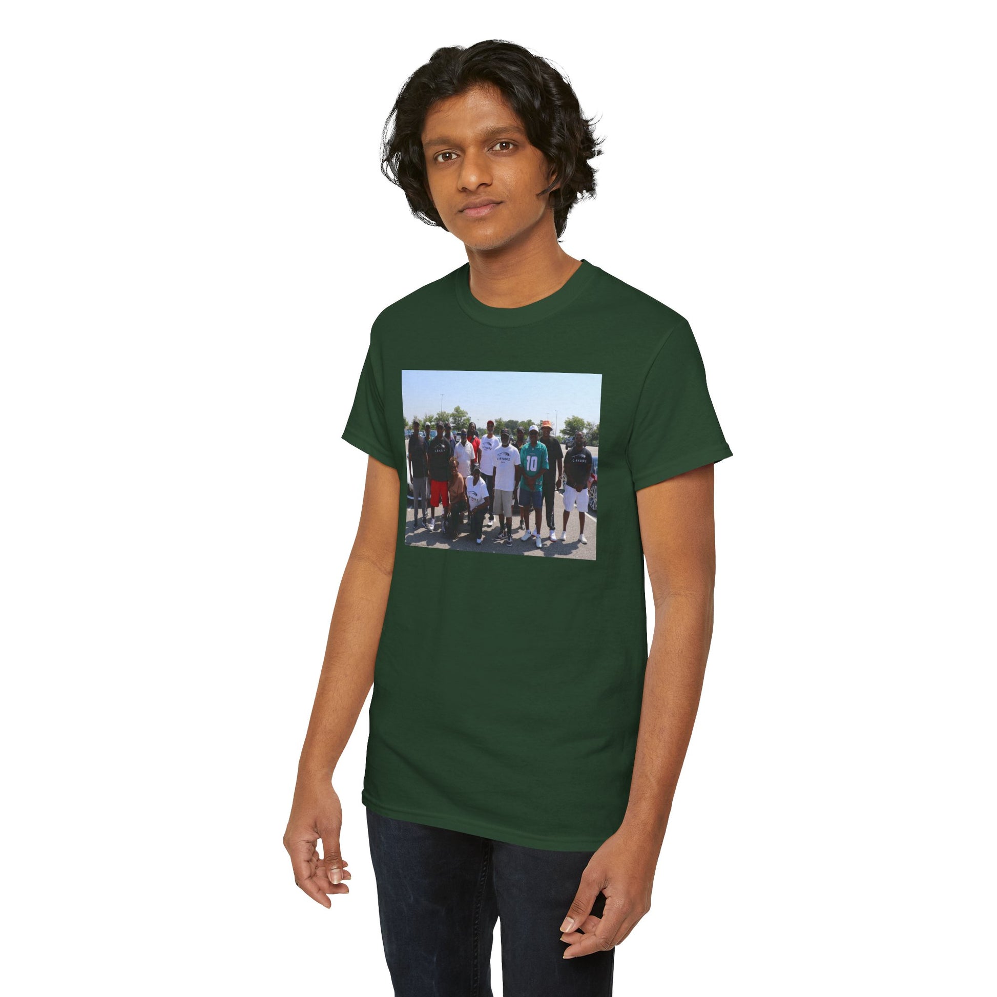 C-RYDERZ Group Photo Custom Tee — Personalized Reunion & Team Picture Shirt Printify