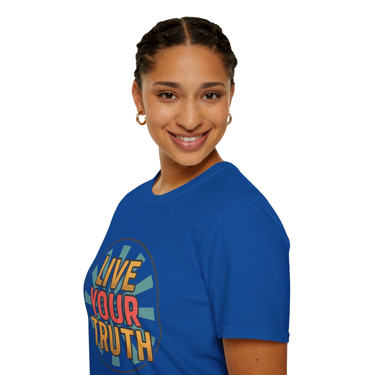 Live Your Truth T-Shirt — Retro Inspirational Graphic Tee