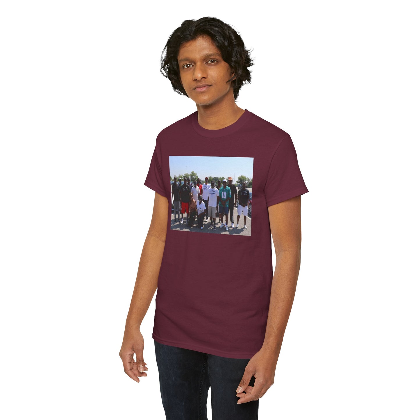 C-RYDERZ Group Photo Custom Tee — Personalized Reunion & Team Picture Shirt Printify