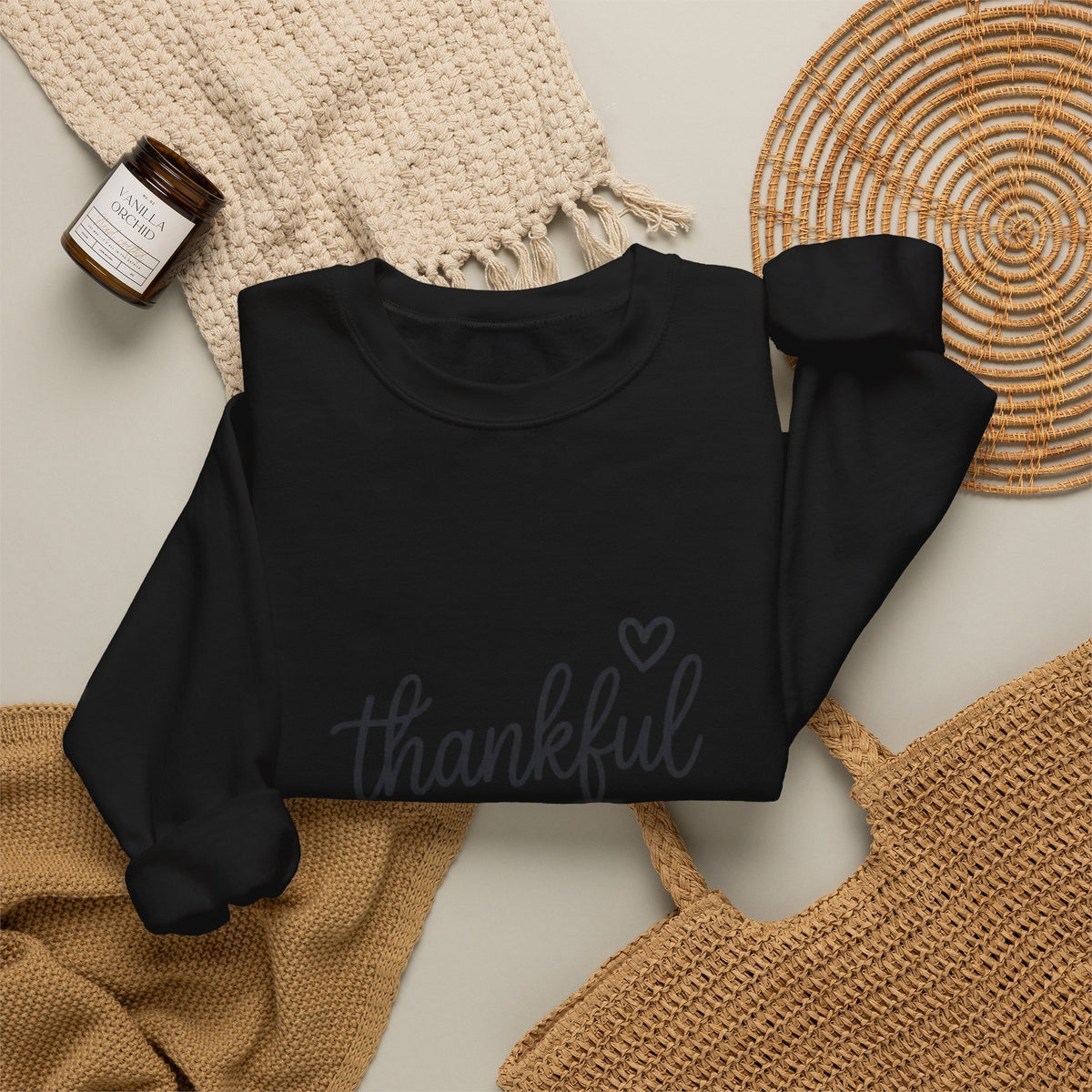 Thankful Season Crewneck Sweatshirt | Thanksgiving Thanksgiving Apparel