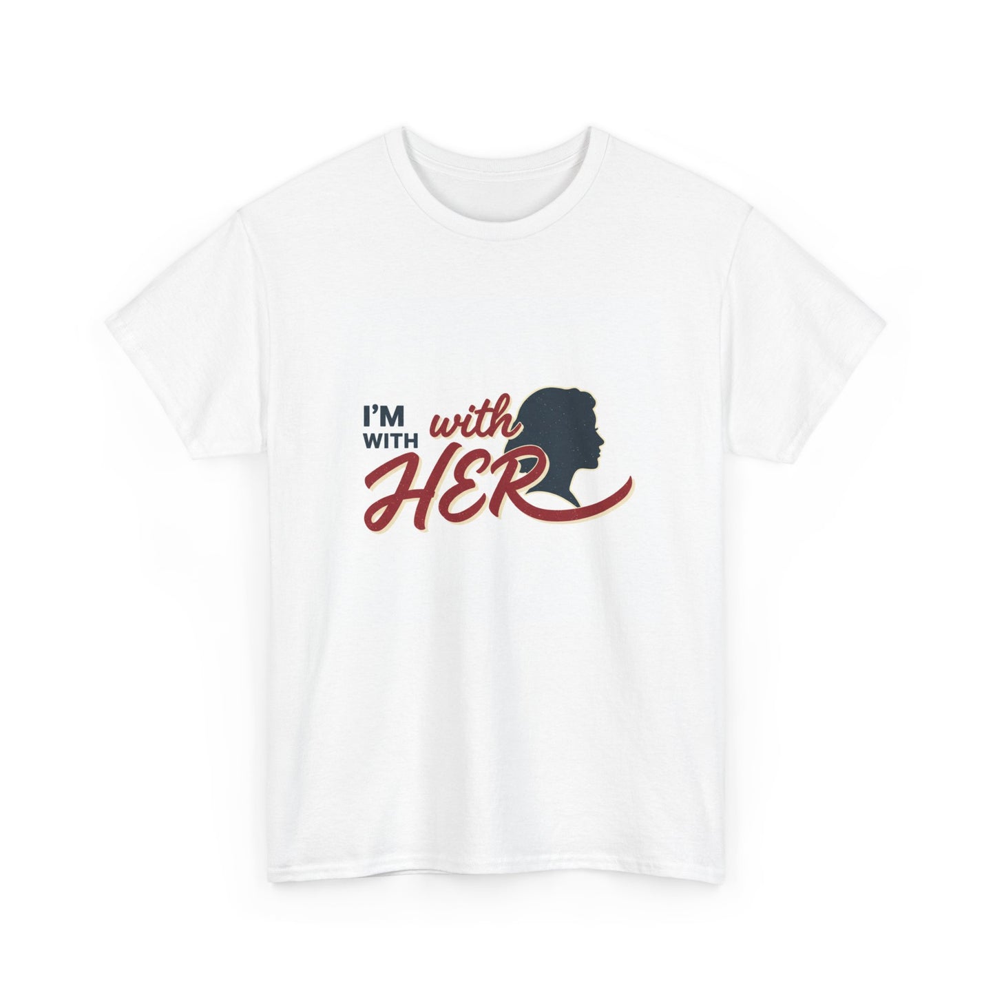 I'm With Her T-Shirt — Women's Rights / Feminist Silhouette Tee