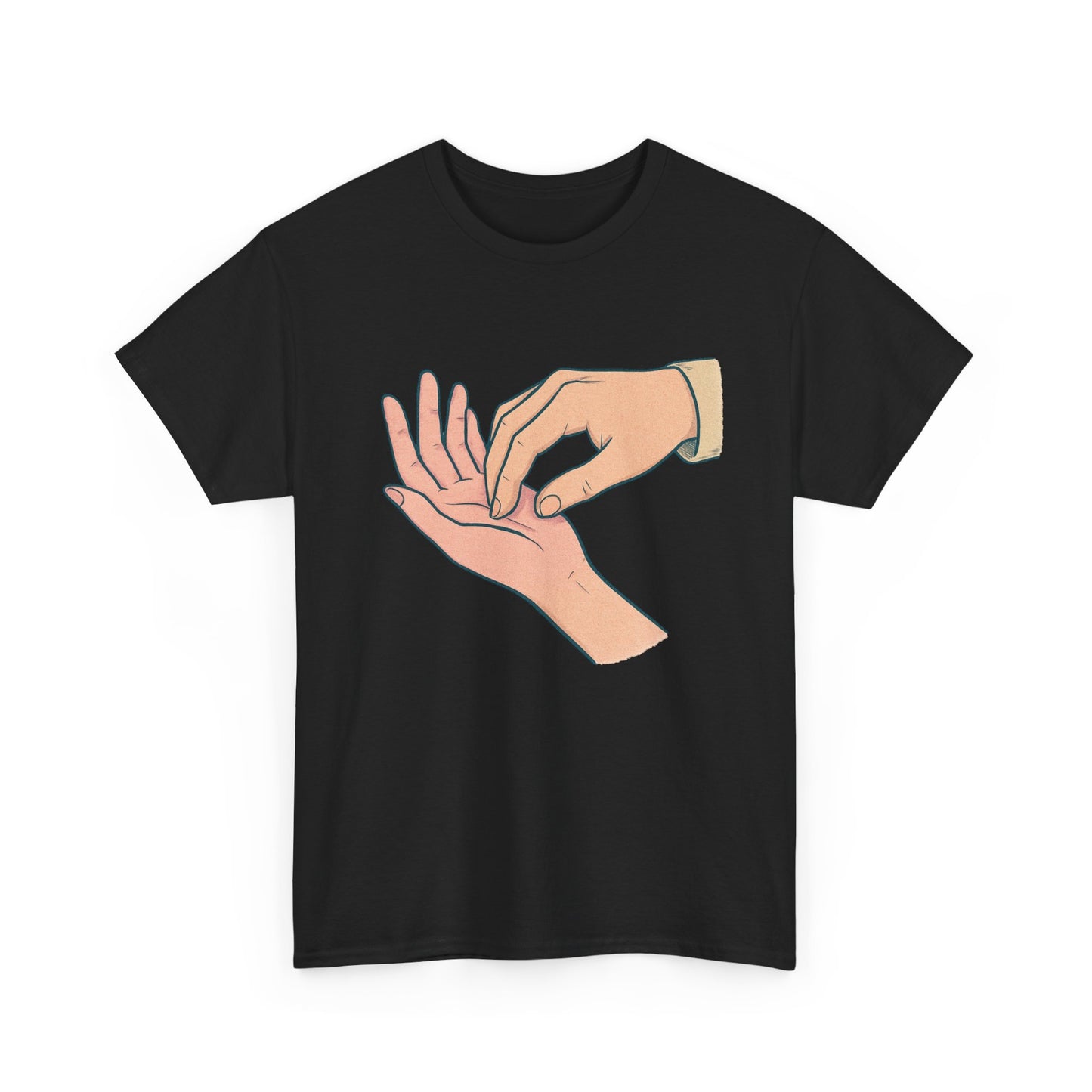 T-Shirt - Gentle Palm Reading Illustration Tee