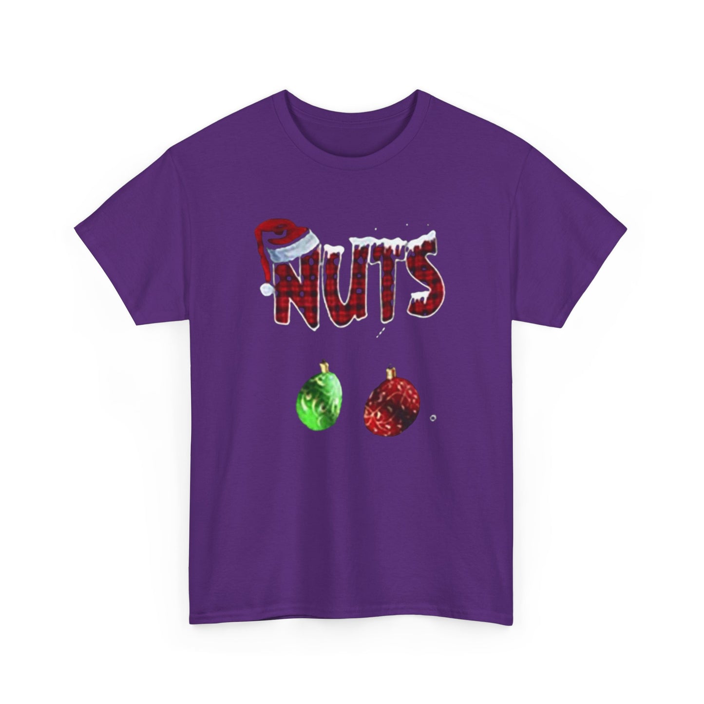 Holiday 'Nuts' Tee — Funny Christmas Ornament Graphic T-Shirt Printify