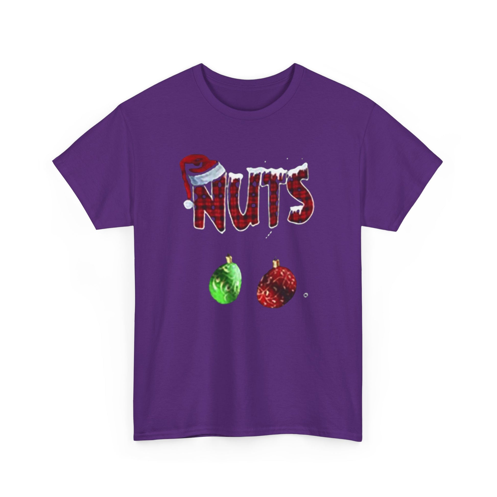 Holiday 'Nuts' Tee — Funny Christmas Ornament Graphic T-Shirt Printify