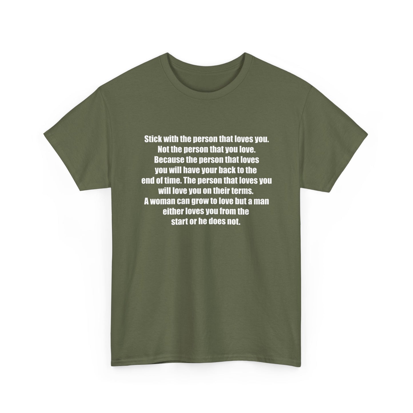 Motivational Quote Shirt for Love