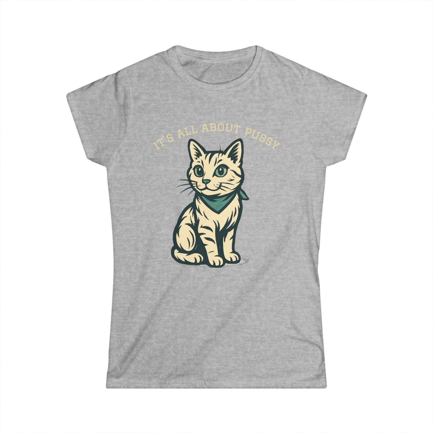 Cute Kitten Graphic Tee — Cat Mom Cute Cat T-Shirt