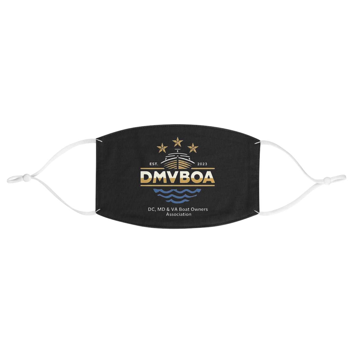 DMVBOA Fabric Face Mask - Stylish and Comfortable Protection for Boat Owners