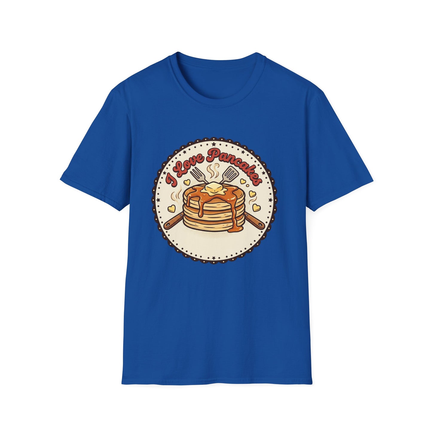 Pancake Love T-Shirt — Cute Stack of Pancakes Breakfast Tee