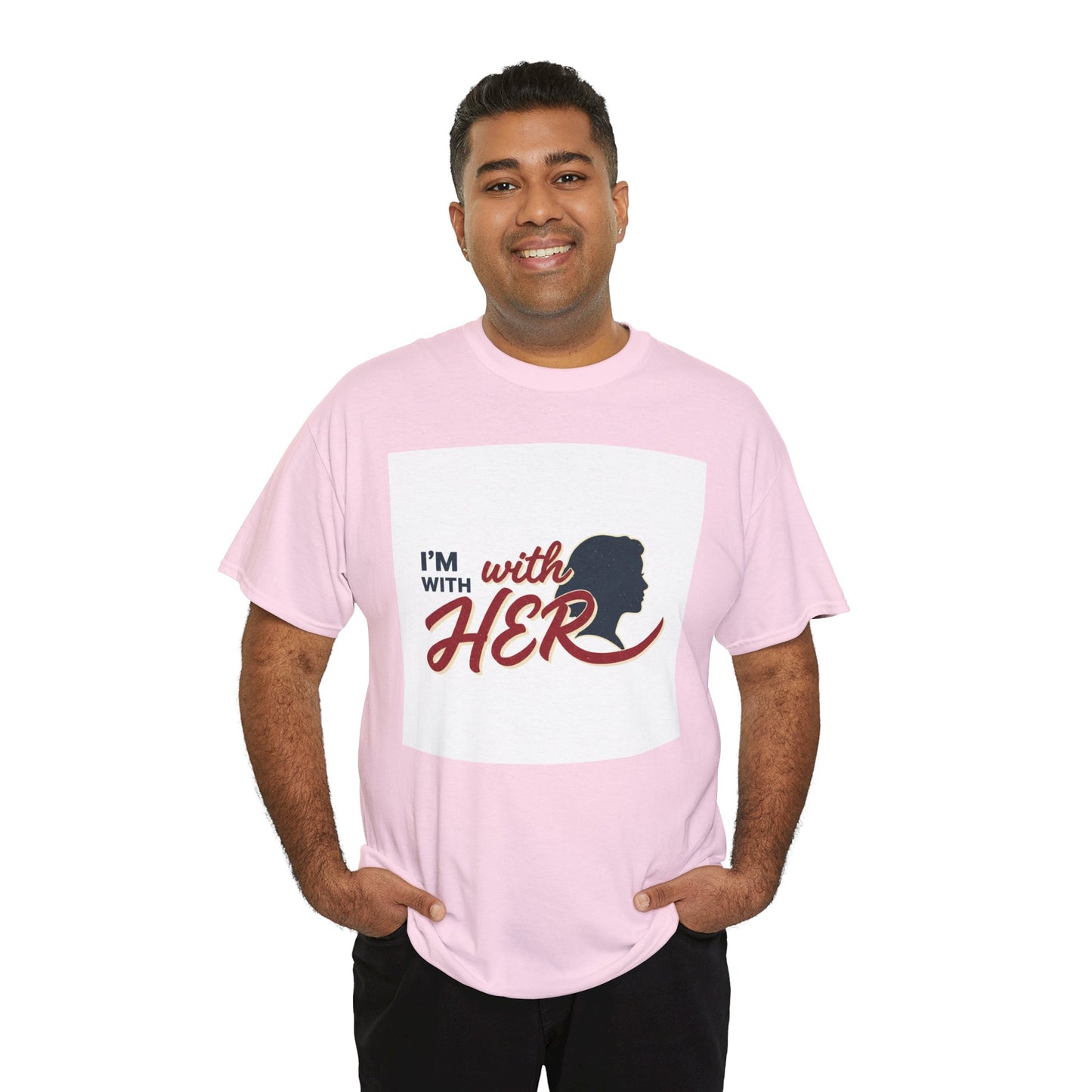 I'm With Her T-Shirt — Women's Rights / Feminist Silhouette Tee