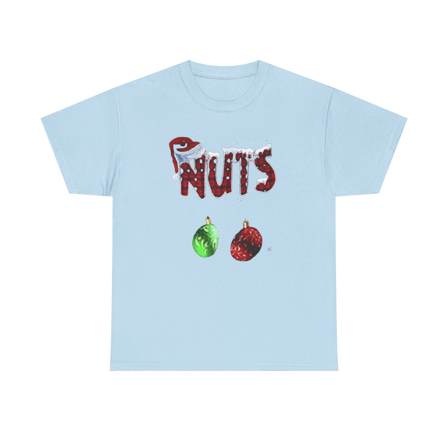 Holiday 'Nuts' Tee — Funny Christmas Ornament Graphic T-Shirt Printify