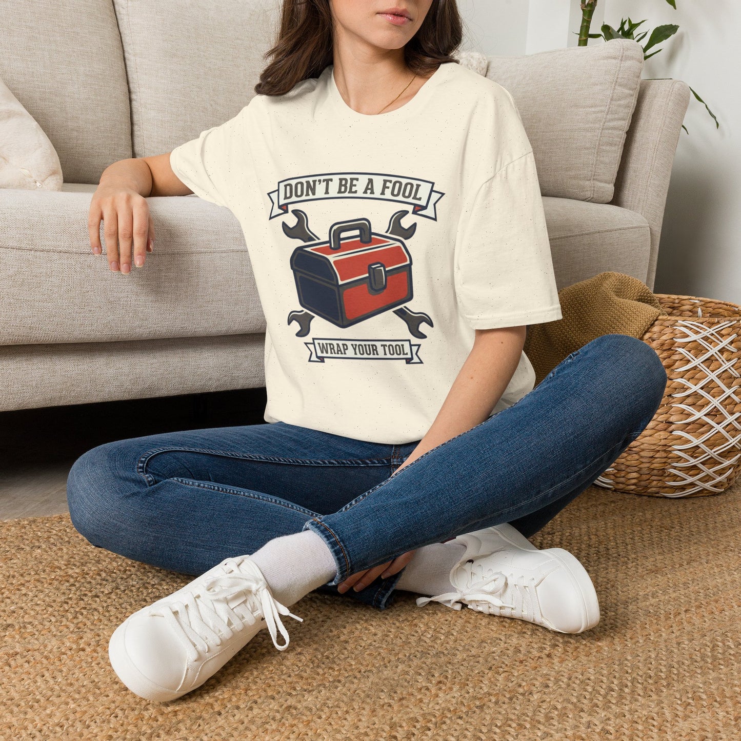 Don't Be a Fool Toolbox T‑Shirt — Wrap Your Tool Shirt for Mechanics & DIYers