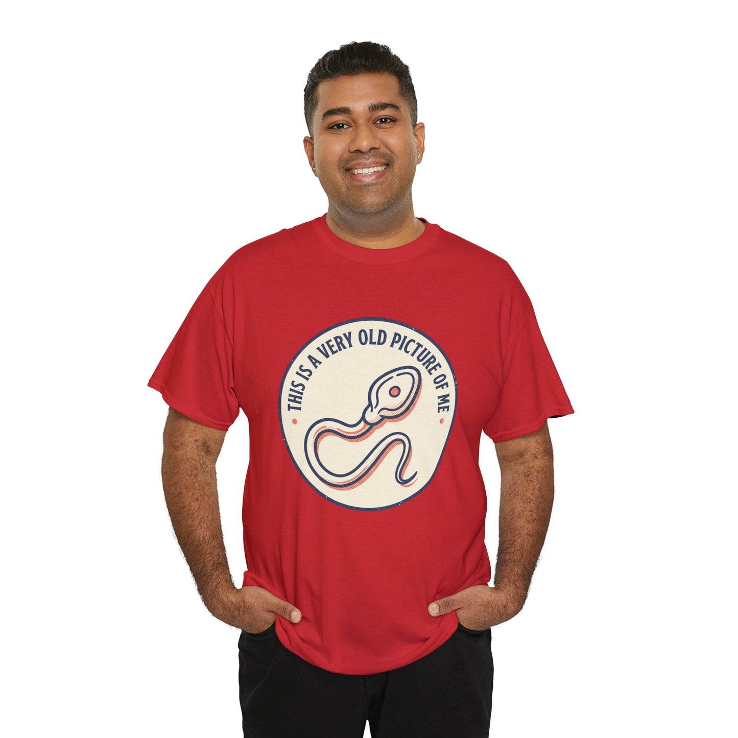 "This Is A Very Old Picture Of Me" Retro Snake Graphic Tee