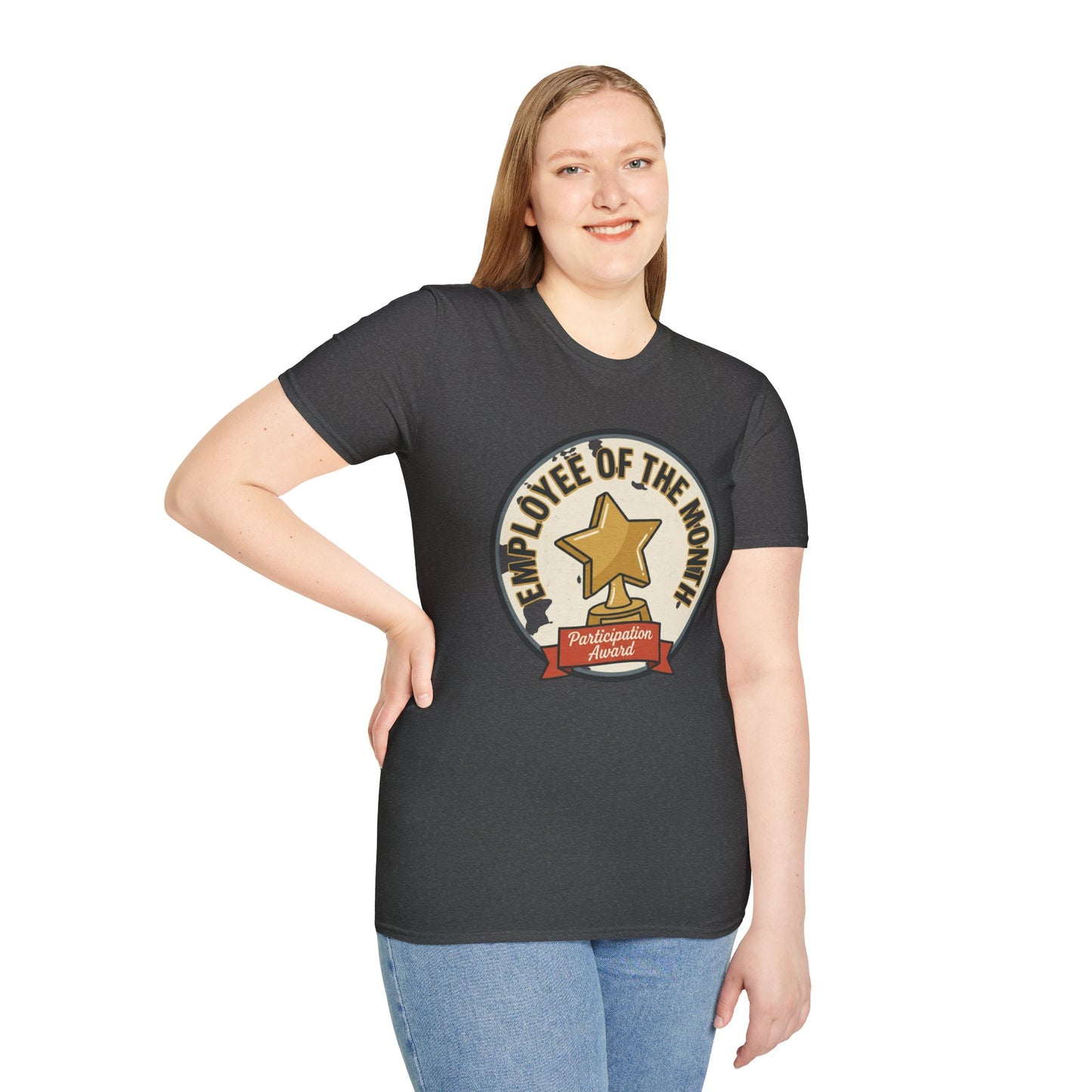 Employee of the Month T-Shirt — Participation Award Star Tee
