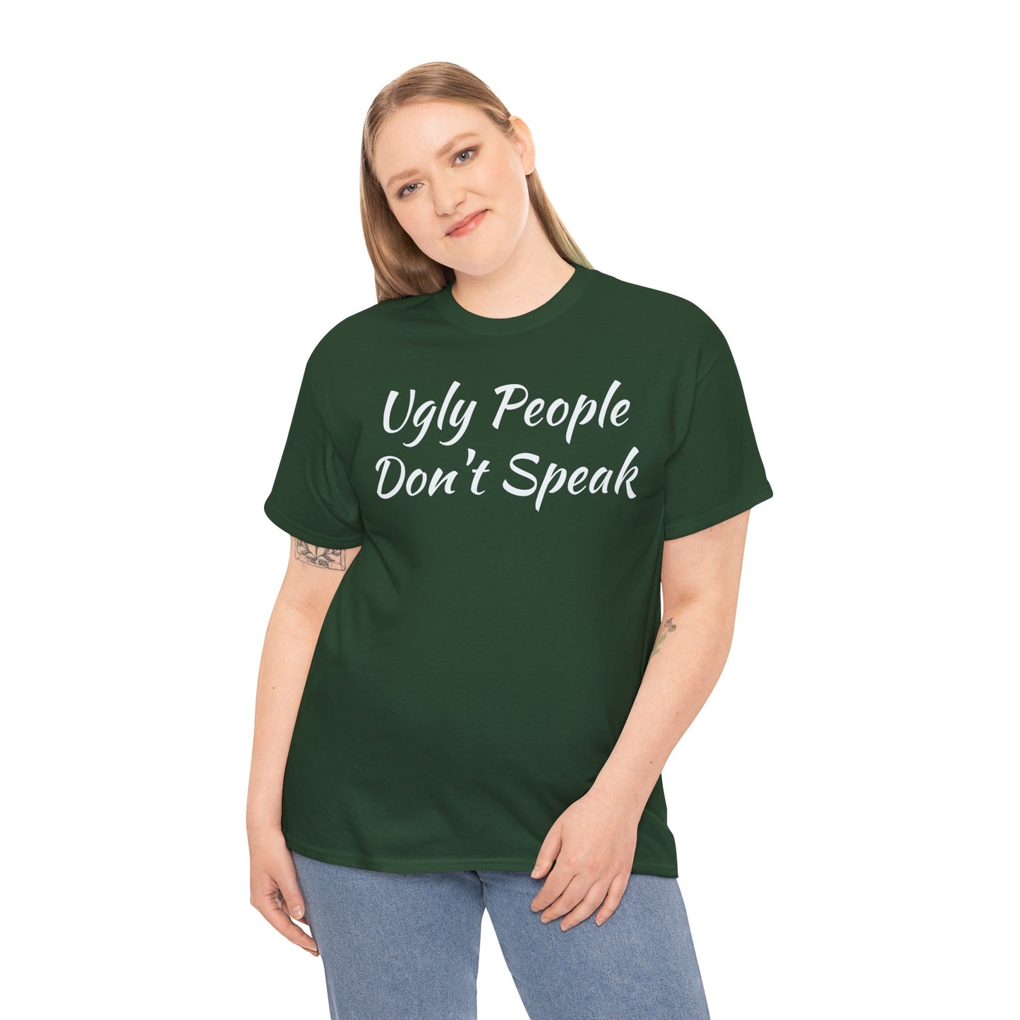 Ugly People Don't Speak