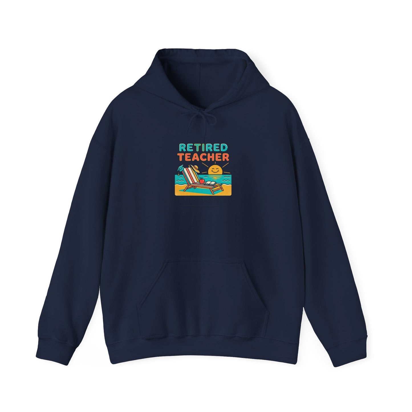 Retired Teacher Hoodie | Retirement, Beach Life, Custom Year
