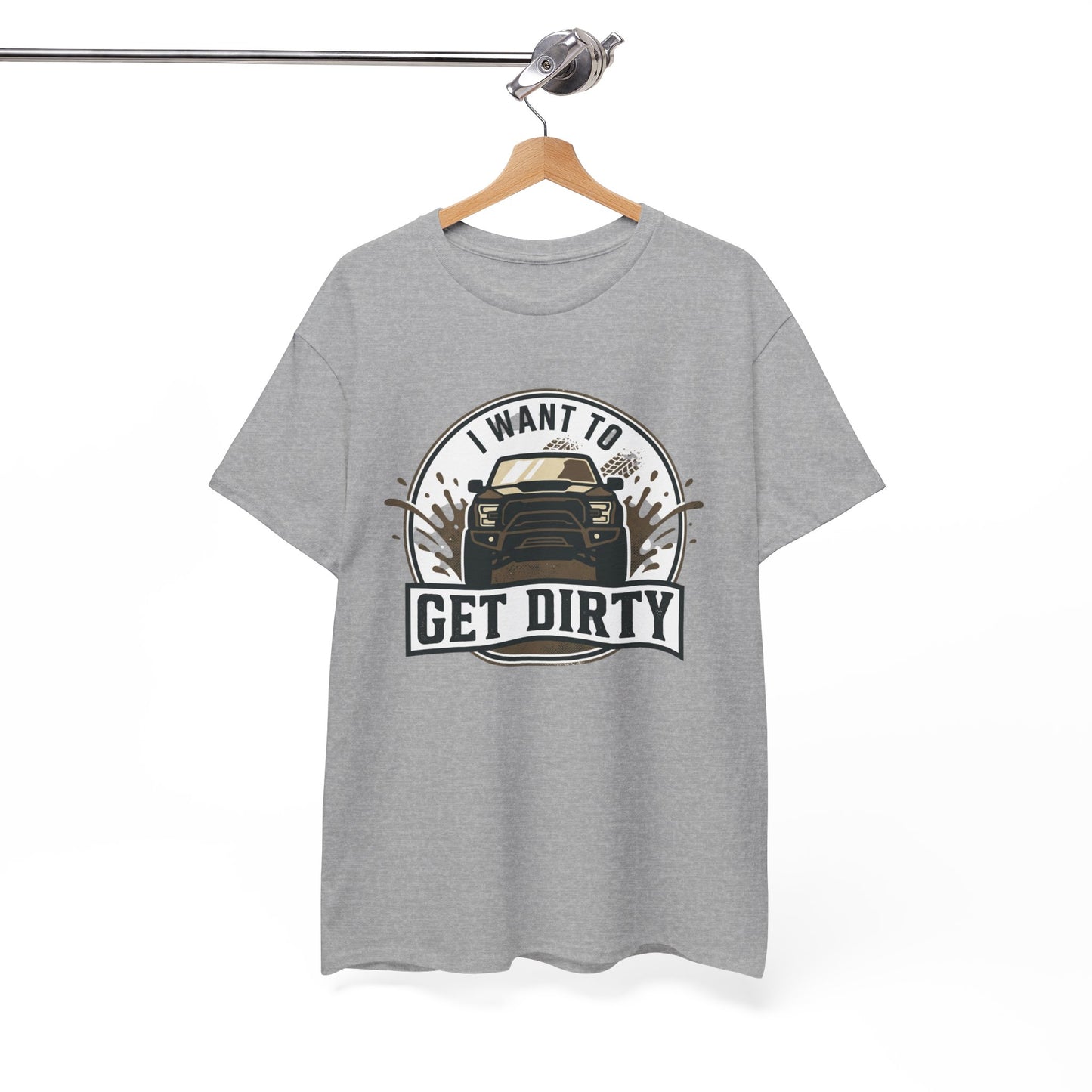 Get Dirty Truck Tee — Off-Road Adventure Graphic T-Shirt