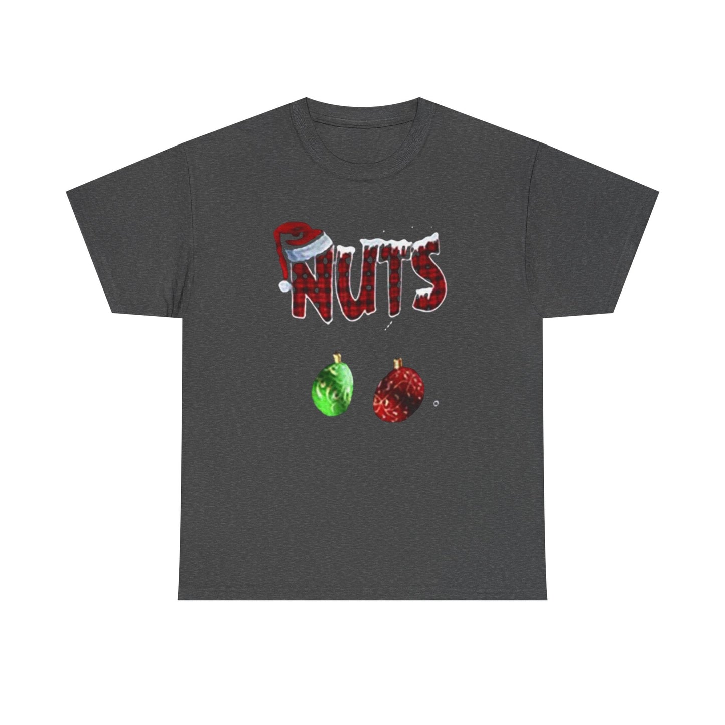 Holiday 'Nuts' Tee — Funny Christmas Ornament Graphic T-Shirt Printify
