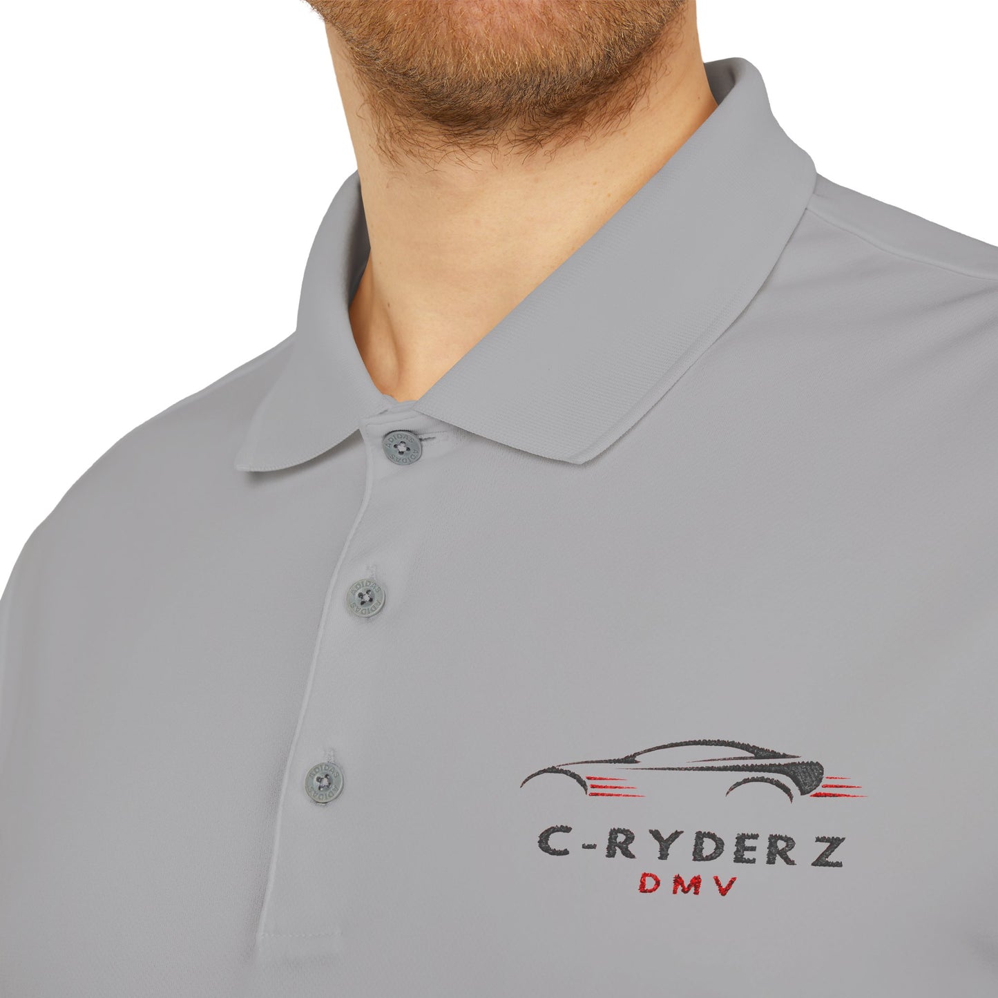 C-RYDERZ Adidas Unisex Performance Polo Shirt - Stylish Activewear for Athletes Printify