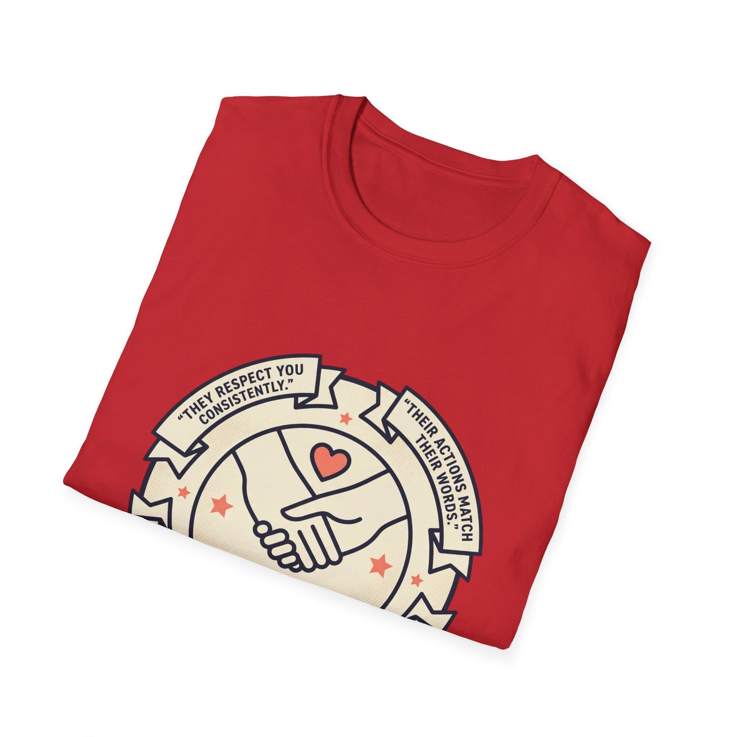 You Make Me Feel Safe Around You T‑Shirt — Emotional Safety Crewneck