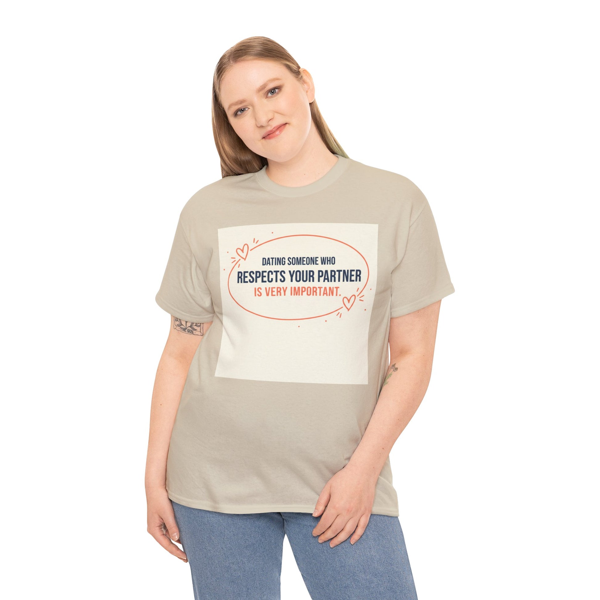 Respect Your Partner T-Shirt — "Dating Someone Who Respects Your Partner Is Very Important" Graphic Tee Printify