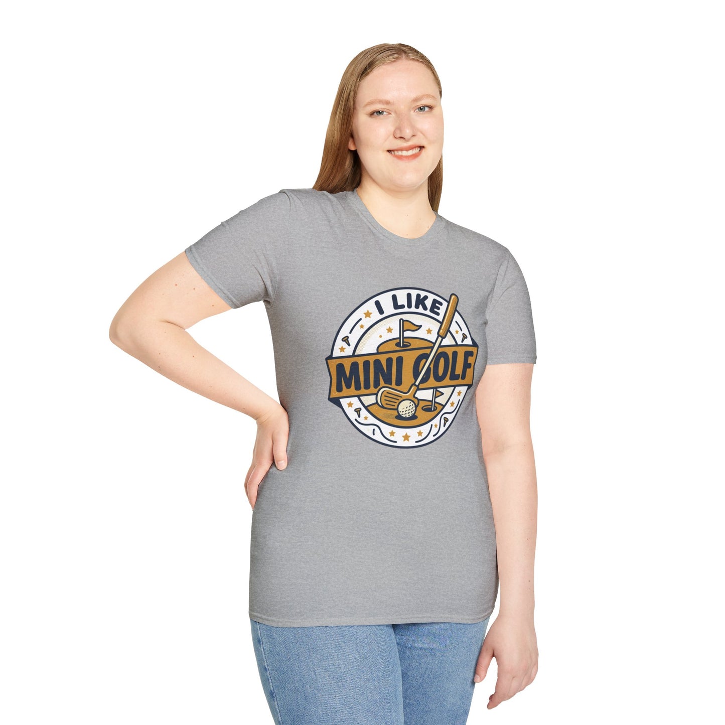 I Like Mini Golf T-Shirt — Retro Mini-Golf Graphic Tee for Fans & Players