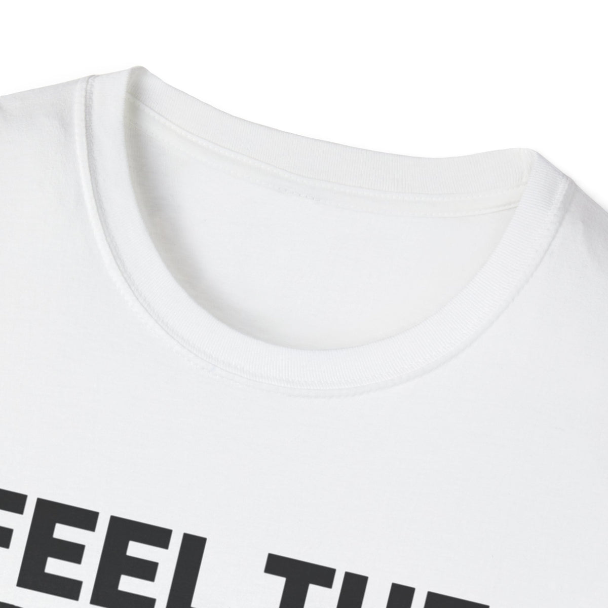 Feel the Bass In Your Face T-Shirt — Graphic Music Lover Tee