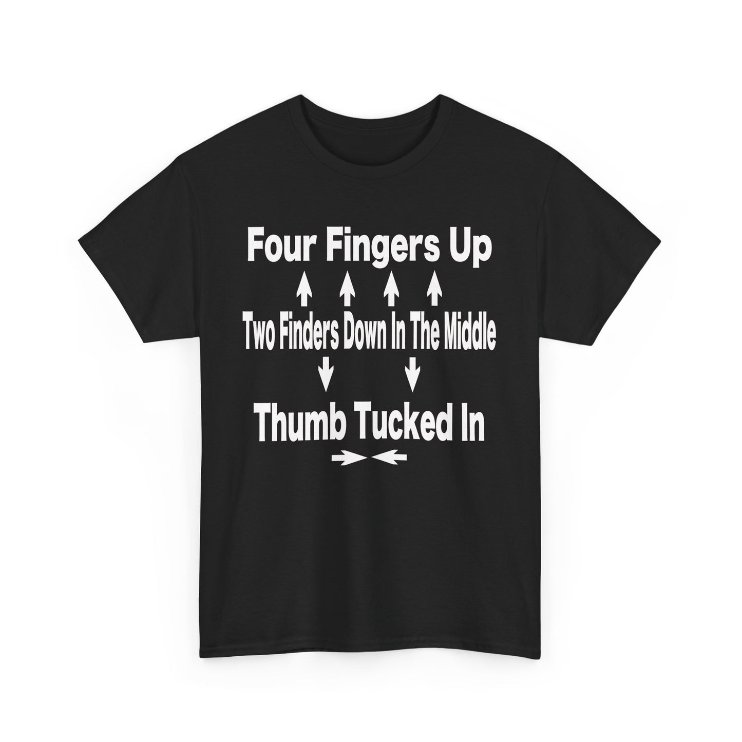 Four fingers up