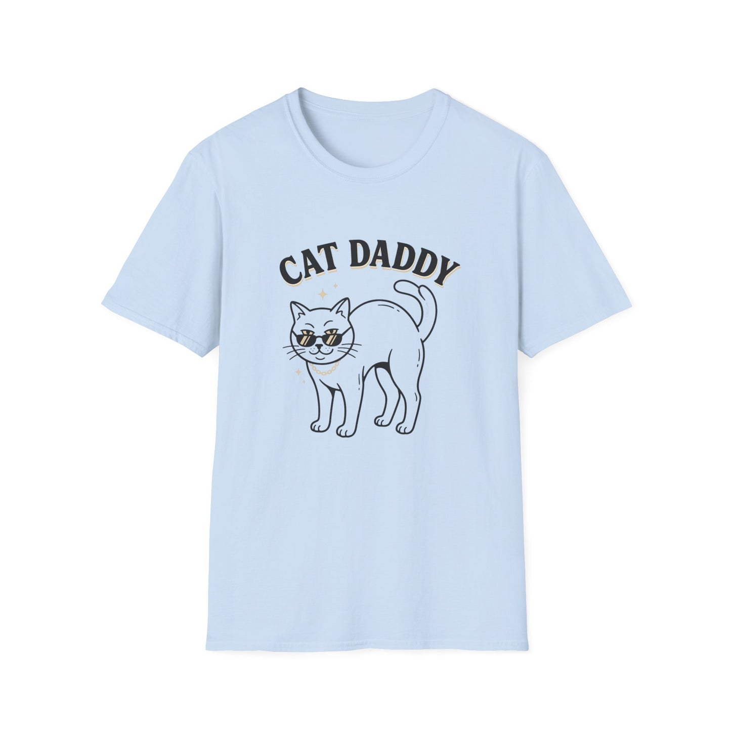 Cat Daddy T-Shirt — Retro Cute Cat Graphic Tee for Cat Lovers