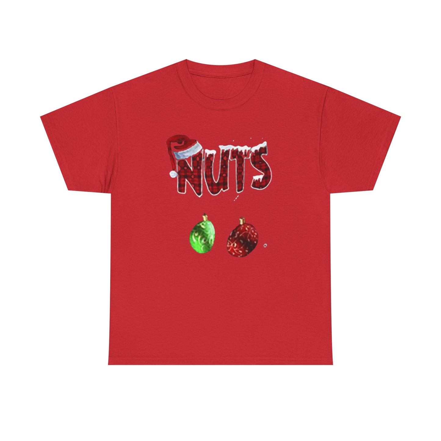 Holiday 'Nuts' Tee — Funny Christmas Ornament Graphic T-Shirt Printify