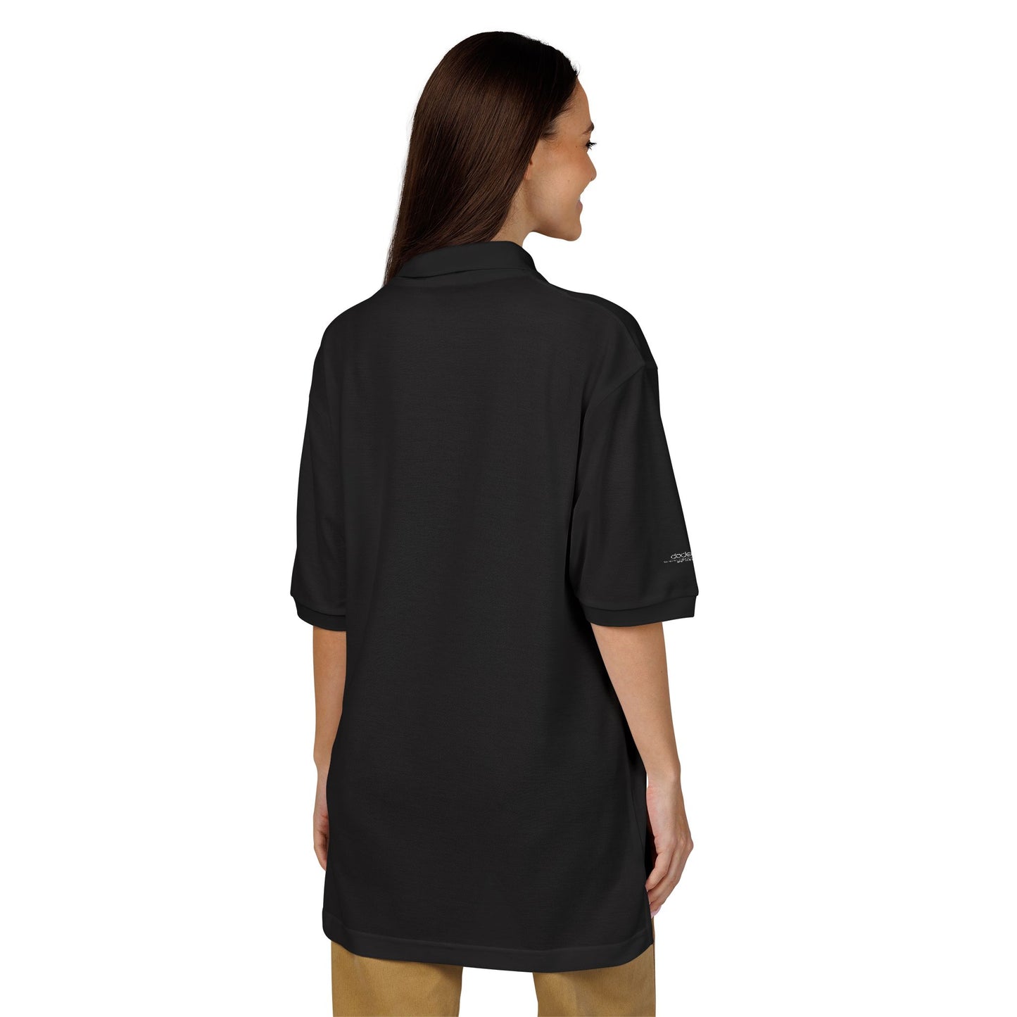 SPAM Embroidered Logo Polo Shirt