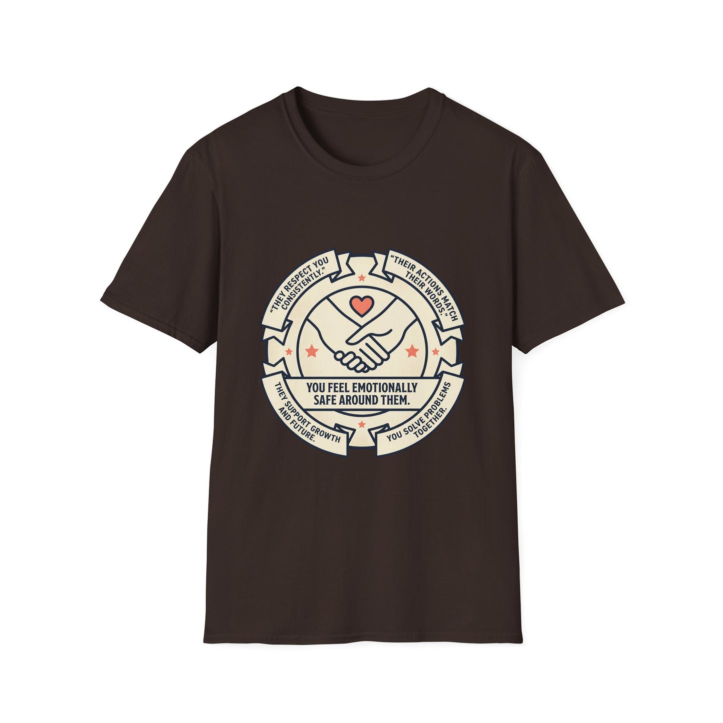You Make Me Feel Safe Around You T‑Shirt — Emotional Safety Crewneck