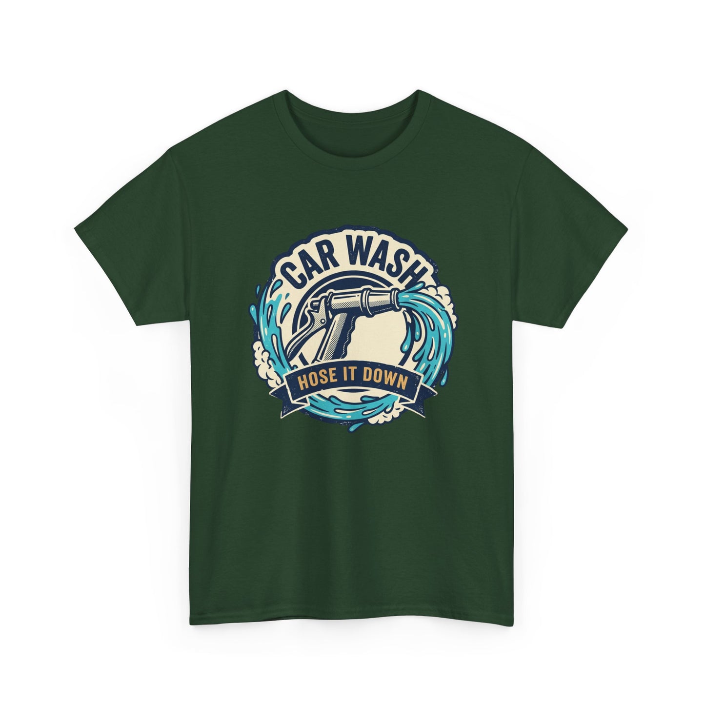 Car Wash T-Shirt — "Hose It Down" Graphic Tee for Auto Enthusiasts