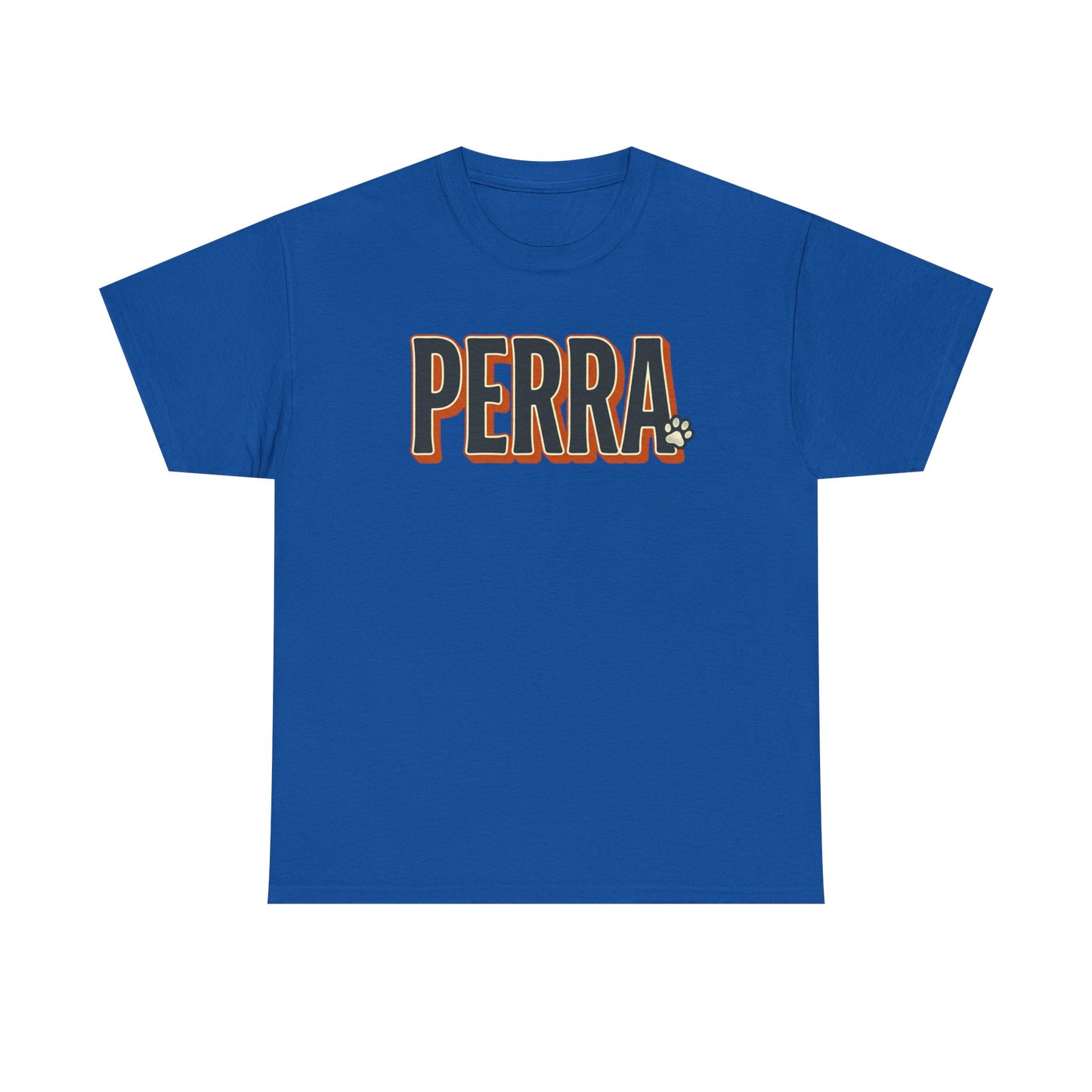 Perra Graphic Tee – Bold Retro Lettering T-Shirt