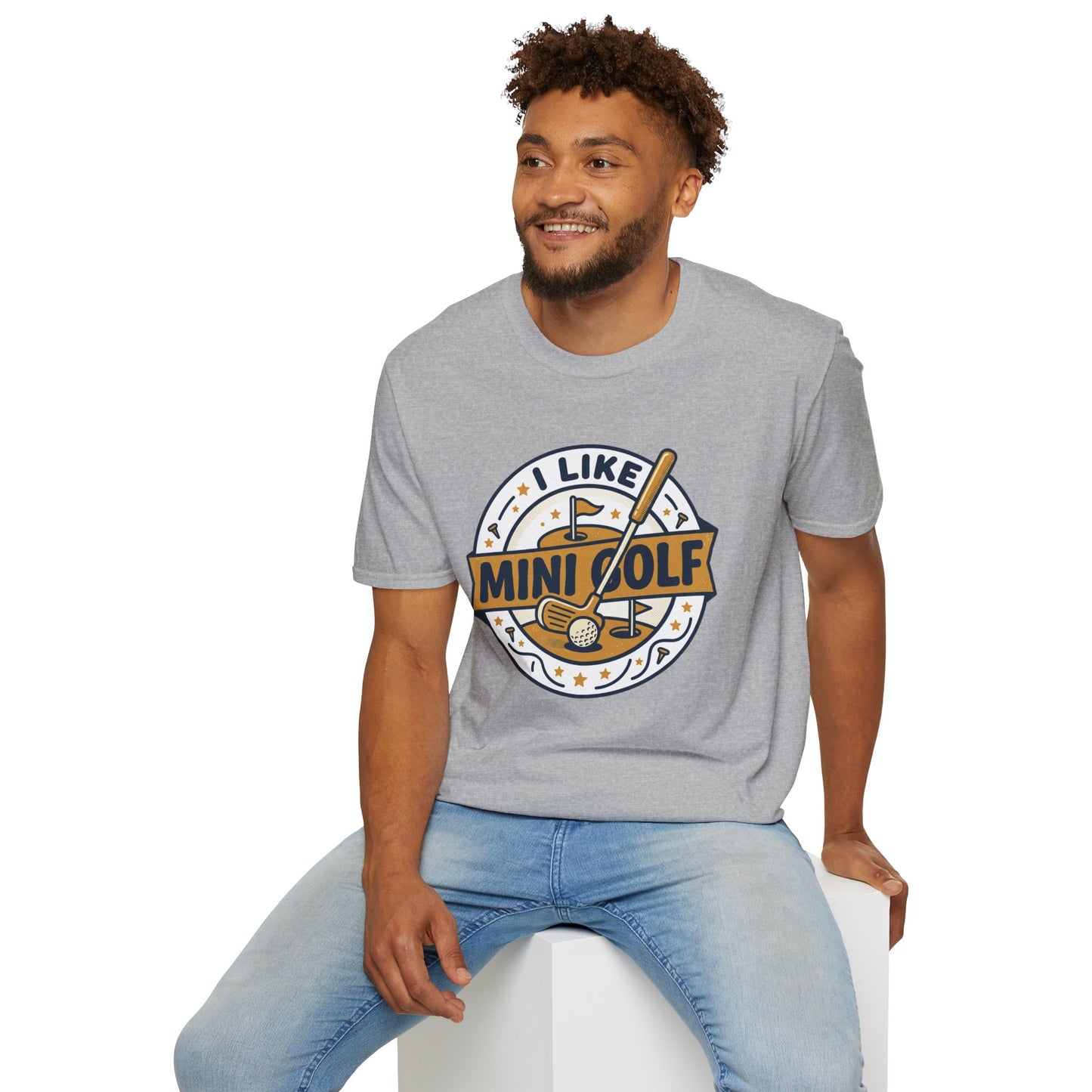 I Like Mini Golf T-Shirt — Retro Mini-Golf Graphic Tee for Fans & Players