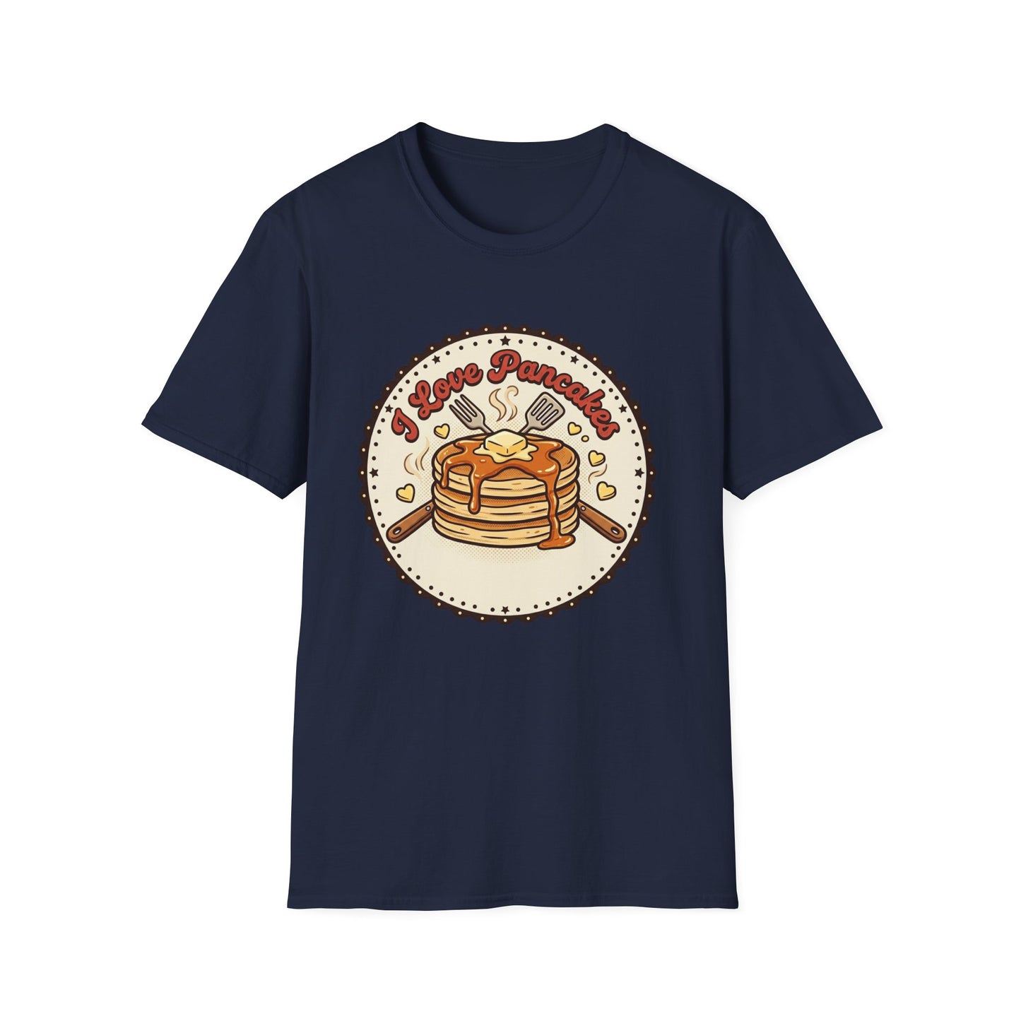 Pancake Love T-Shirt — Cute Stack of Pancakes Breakfast Tee