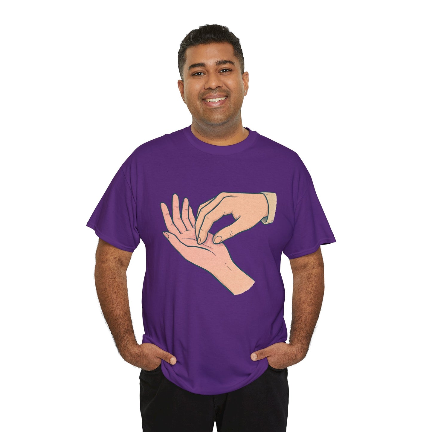 T-Shirt - Gentle Palm Reading Illustration Tee