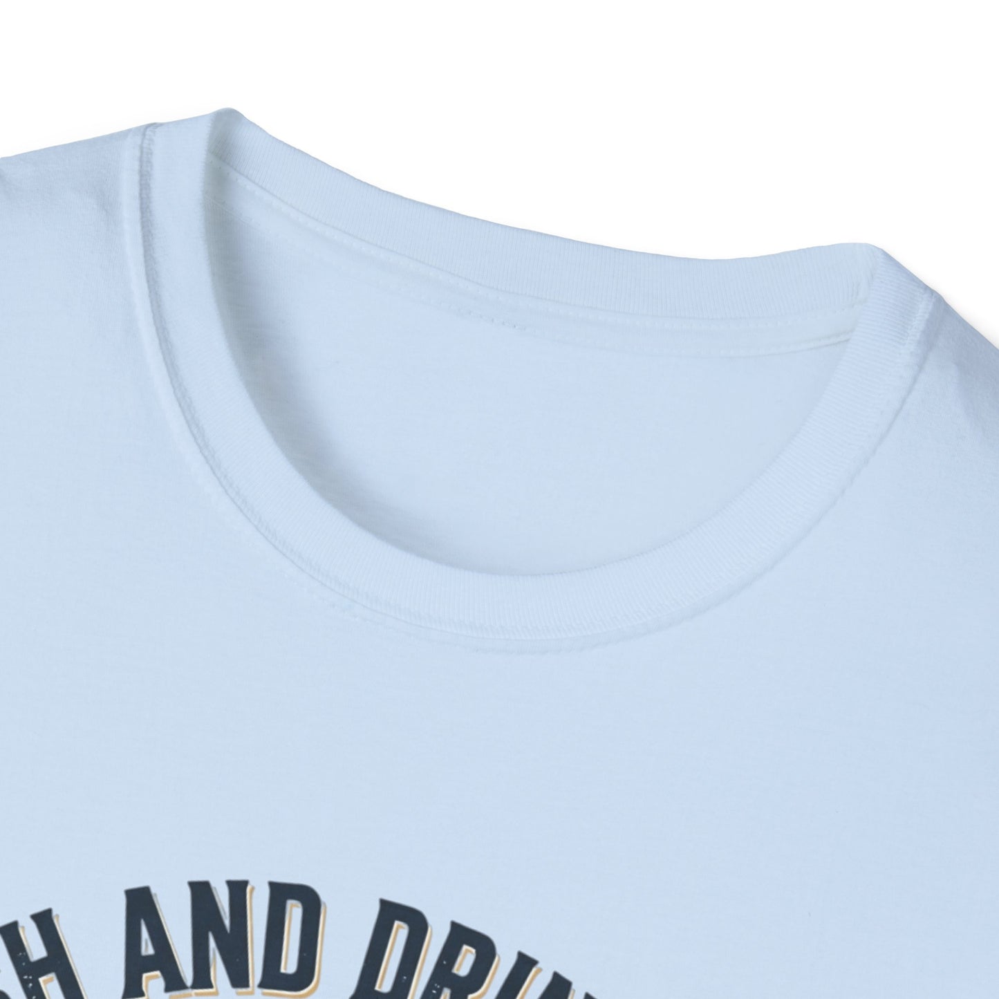 Fishing & Beer T-Shirt — "I Fish and Drink Beer" Relax & Cast Graphic Tee
