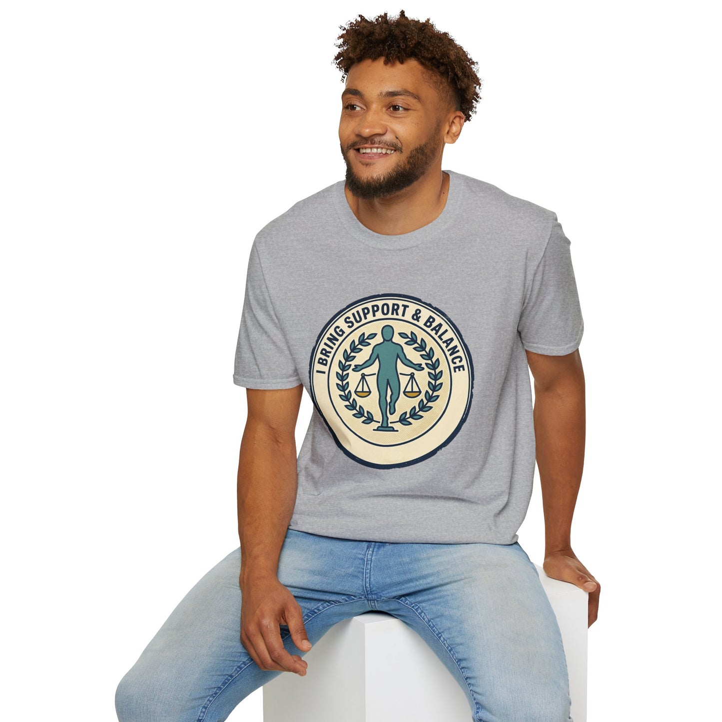I Bring Support & Balance Graphic Tee-Balance & Support T-Shirt