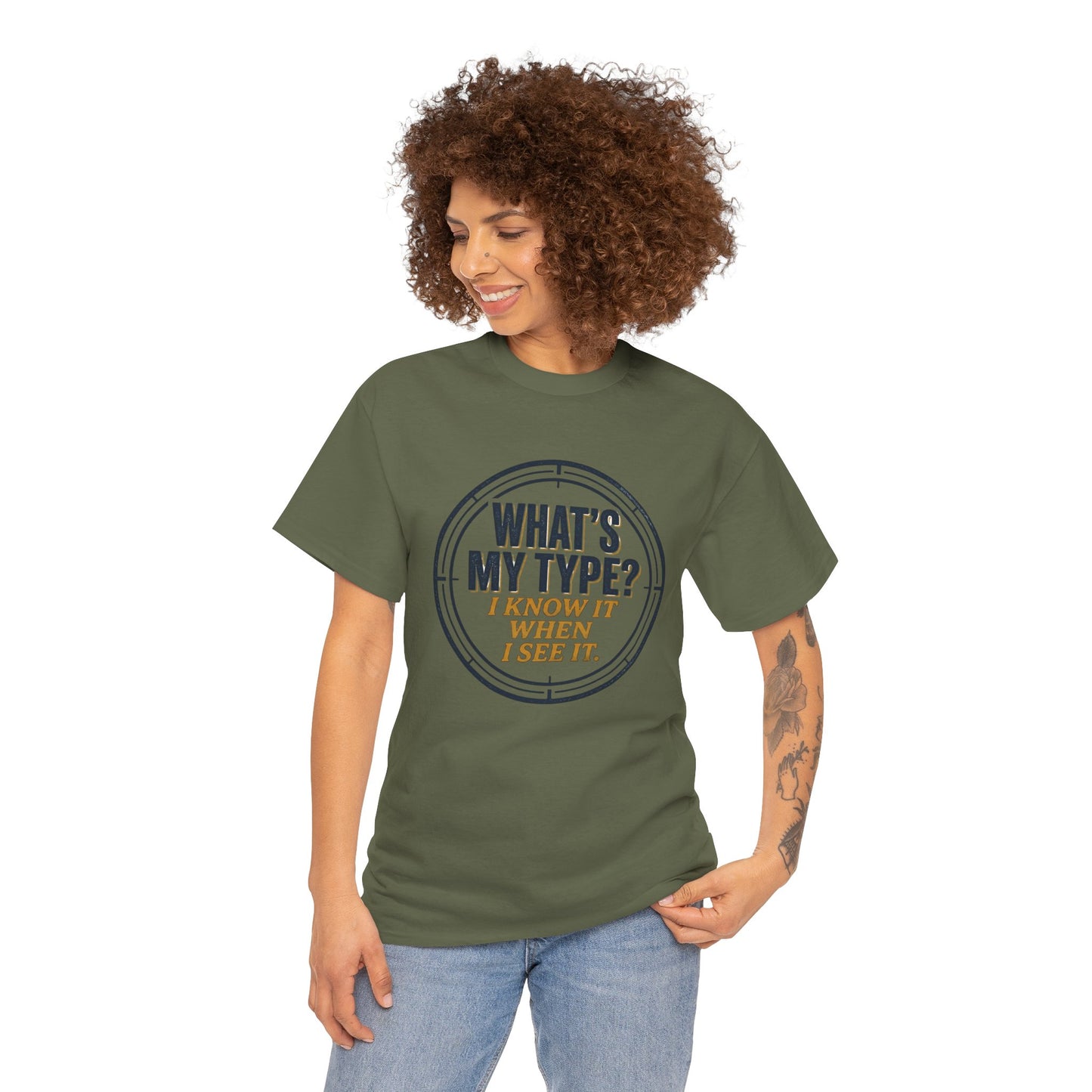 "What's My Type? I Know It When I See It" Graphic Tee
